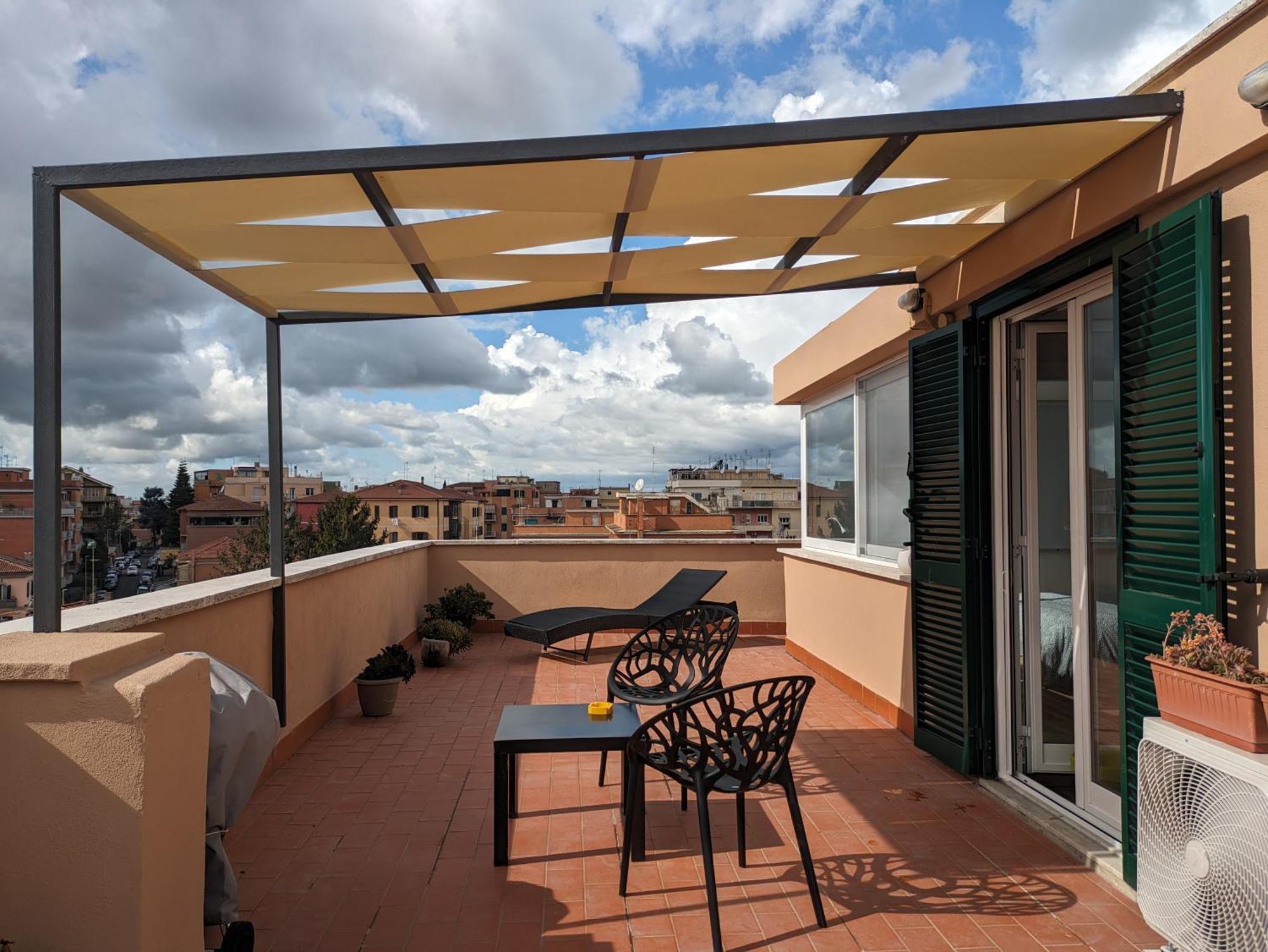 Casetta Sole, Superattico Con Terrazzo Vicino San Pietro, New Rzym Zewnętrze zdjęcie