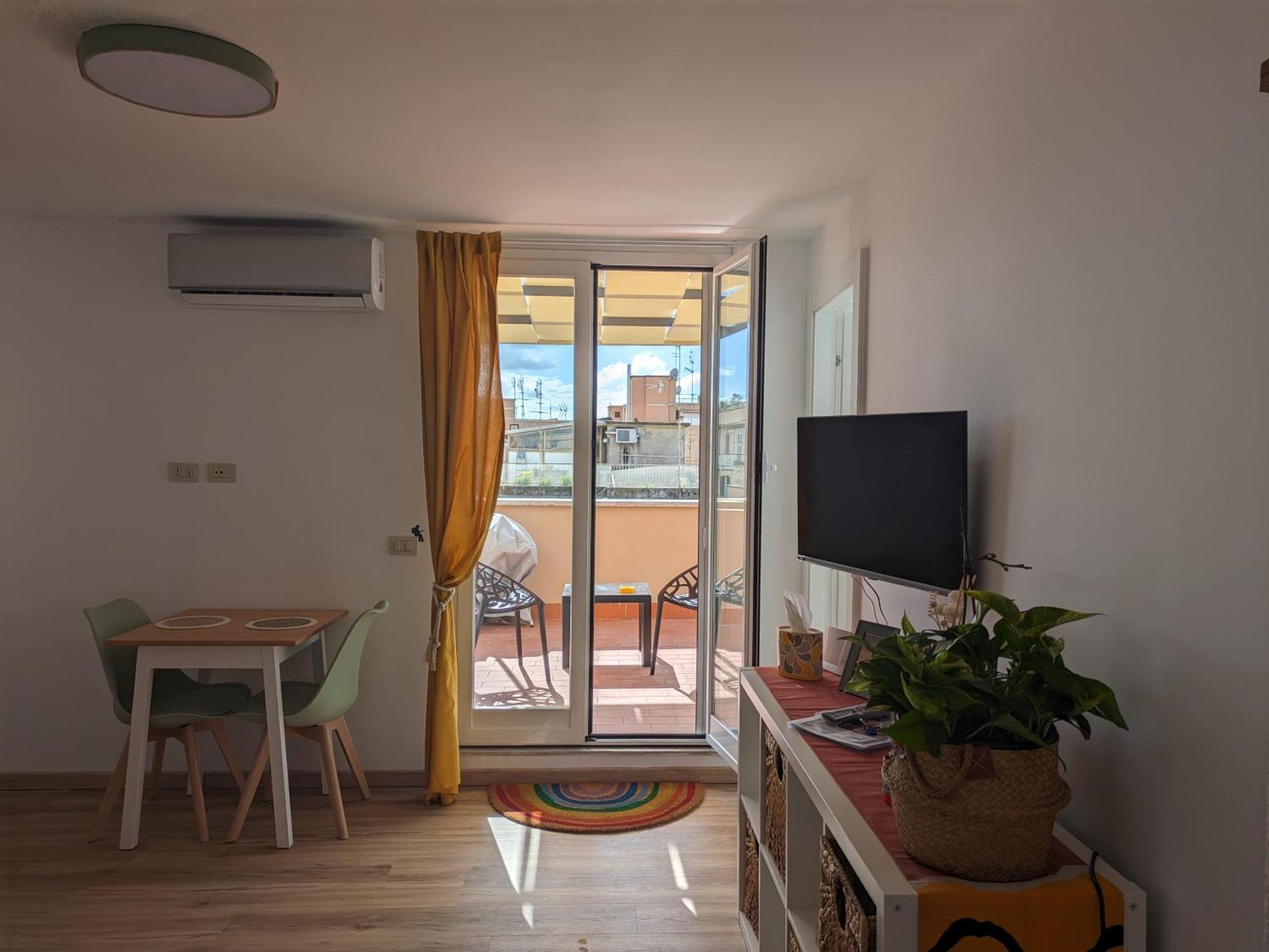 Casetta Sole, Superattico Con Terrazzo Vicino San Pietro, New Rzym Zewnętrze zdjęcie