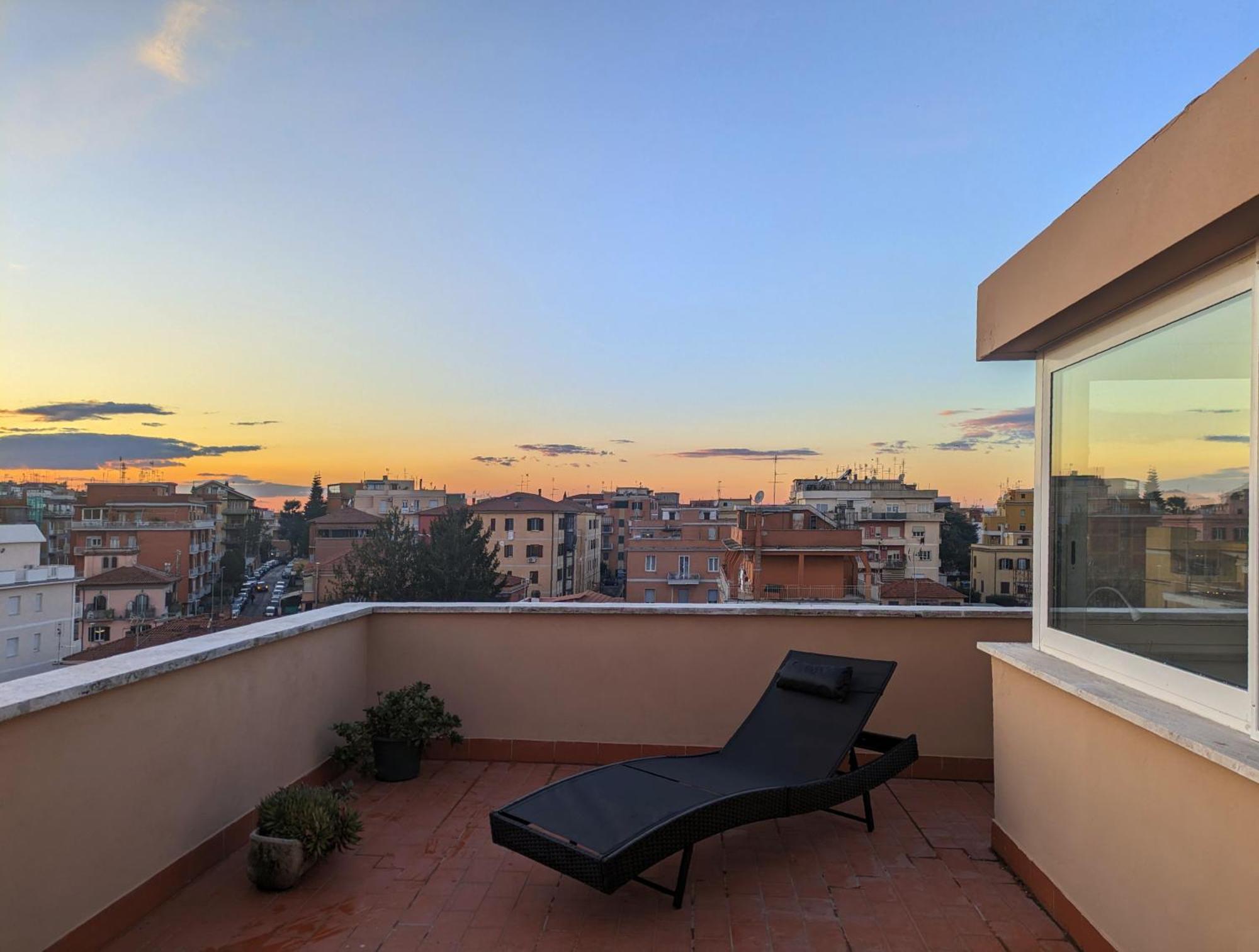 Casetta Sole, Superattico Con Terrazzo Vicino San Pietro, New Rzym Zewnętrze zdjęcie