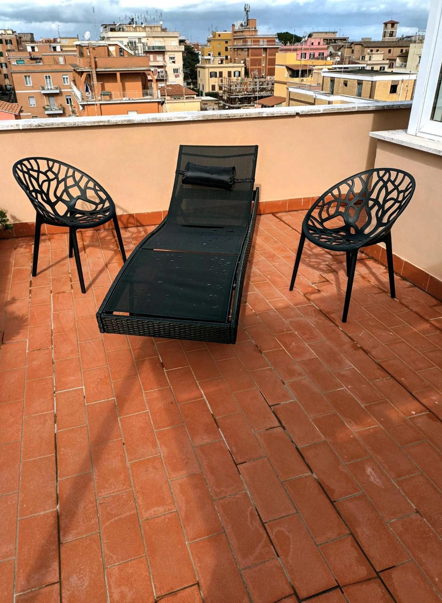 Casetta Sole, Superattico Con Terrazzo Vicino San Pietro, New Rzym Pokój zdjęcie